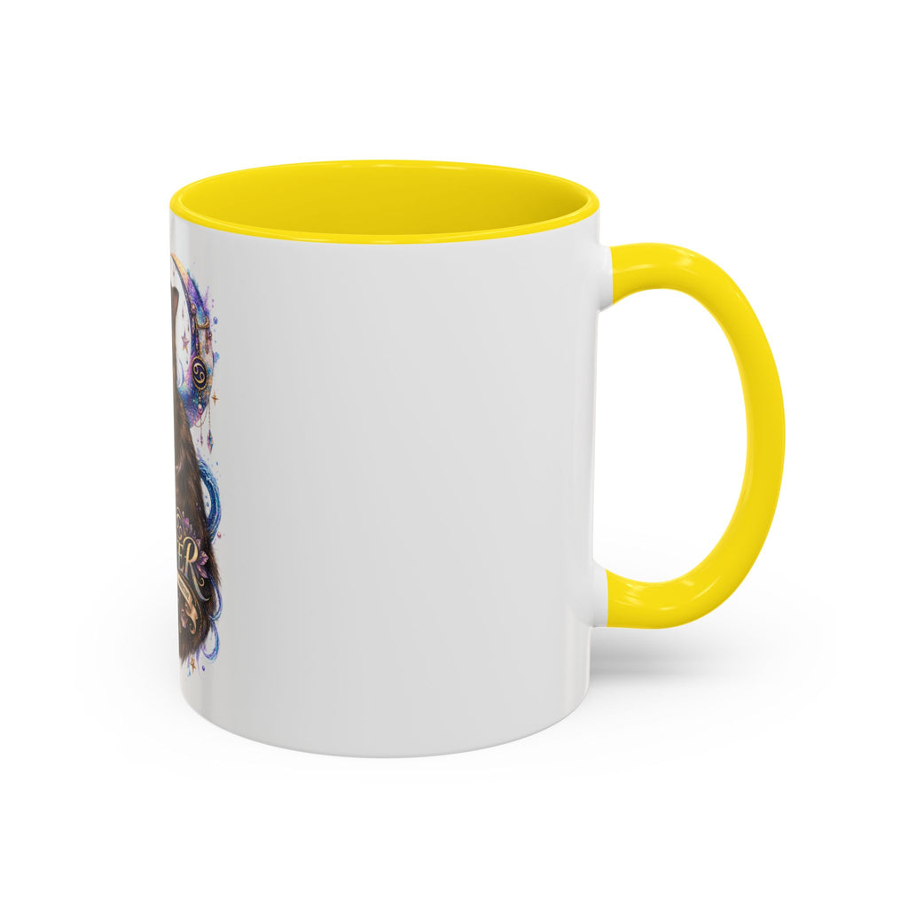 Cancer Zodiac Tortoiseshell Cat Accent Coffee Mug – Astrological Cat Lover Gift (11/15oz)