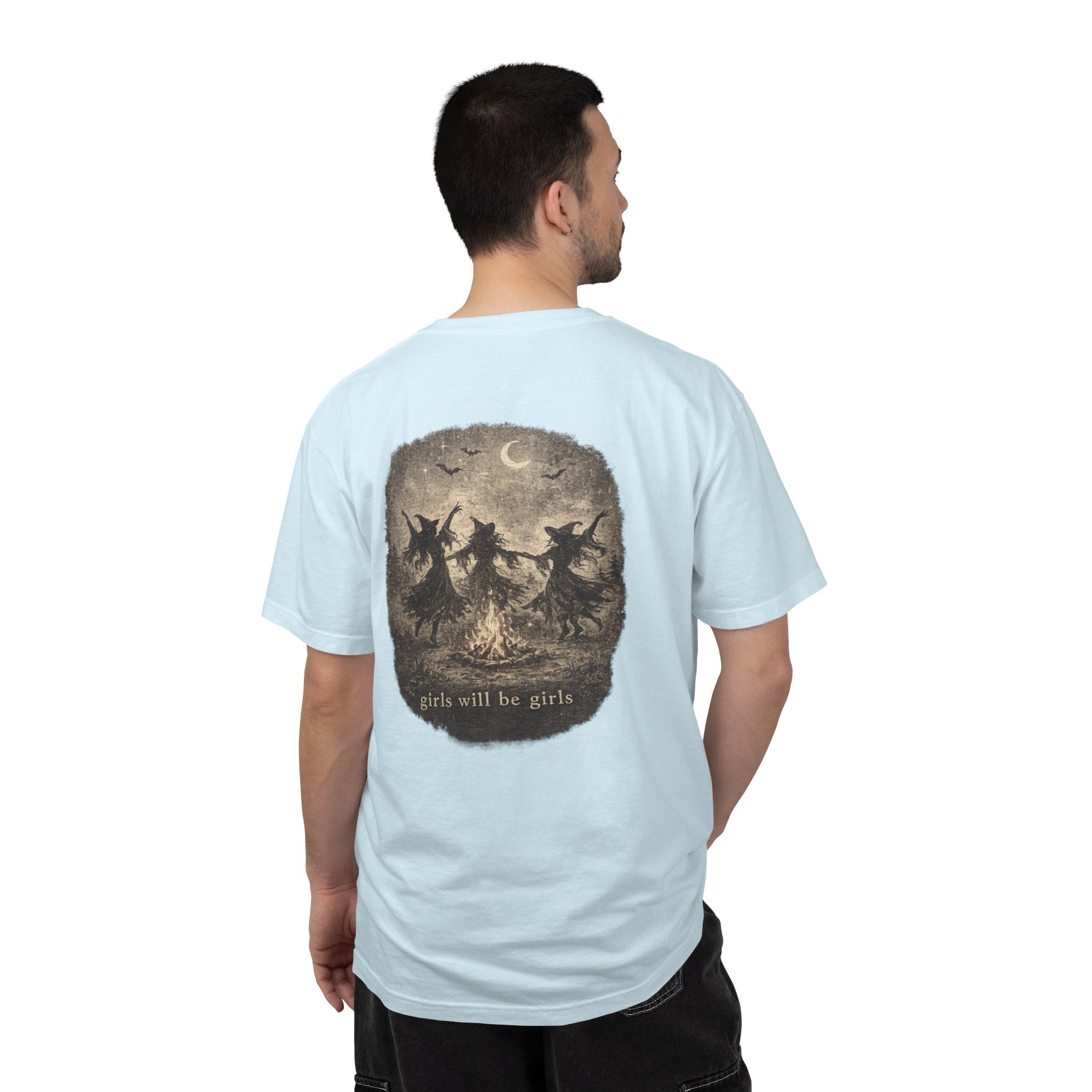 Witch Sisters T-Shirt — "Girls Will Be Girls" Graphic Tee