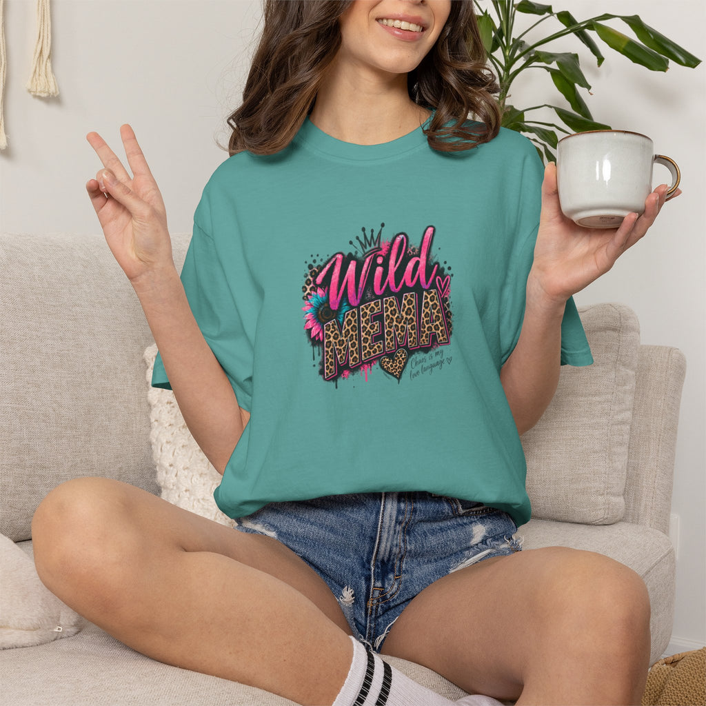 Wild MEMA Leopard Graphic T-Shirt