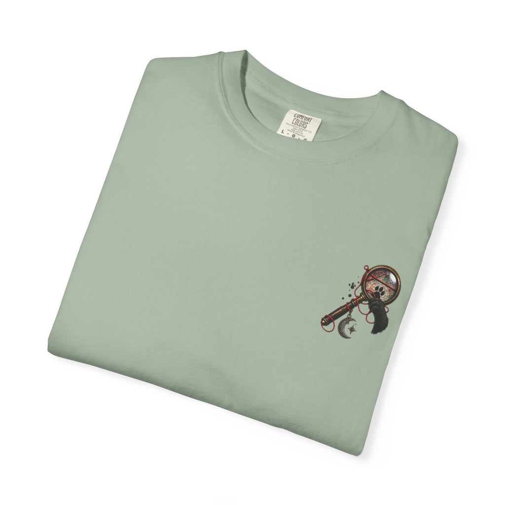 Mystery Evidence Board T-Shirt — Crime Scene Collage Graphic Tee
