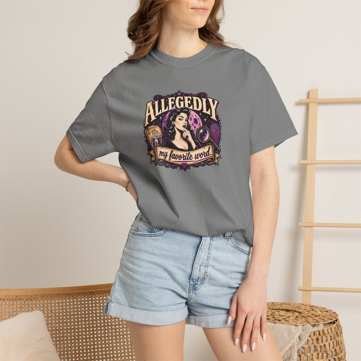 Allegedly My Favorite Word Graphic T-Shirt