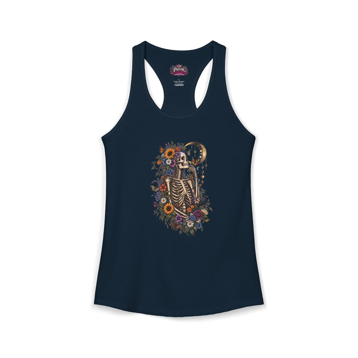 Floral Celestial Skeleton Tank