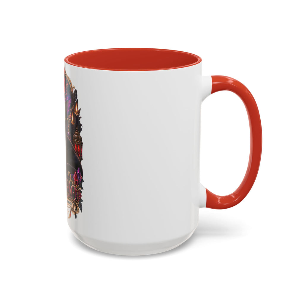 Scorpio Zodiac Black Cat Accent Coffee Mug – Astrology Gift (11oz & 15oz)