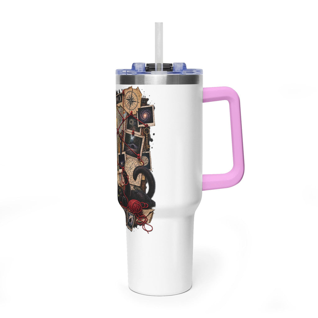 Mystery Board 40oz Vacuum Tumbler — Detective Case Files Design