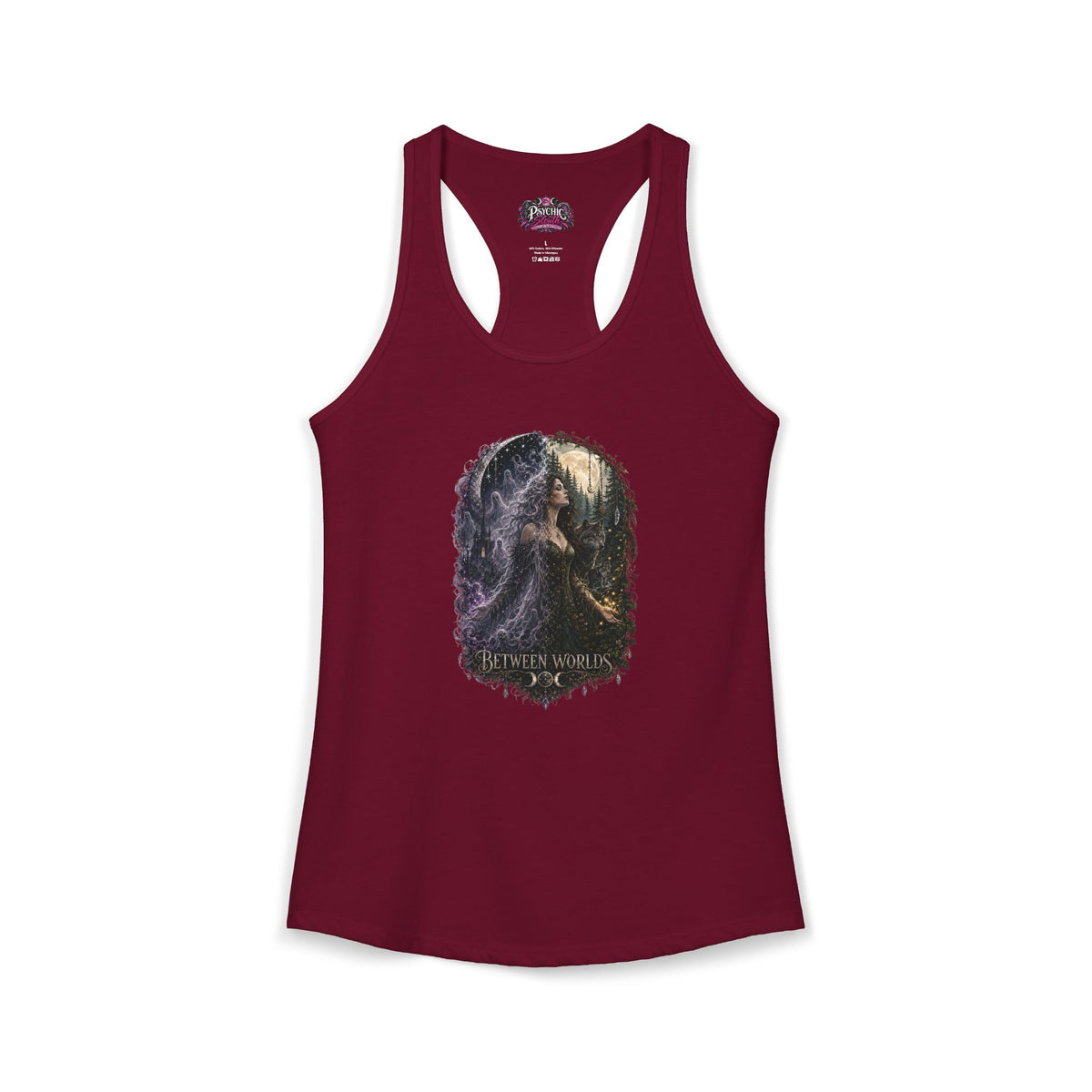 Between Worlds Witchy Paranormal Tank