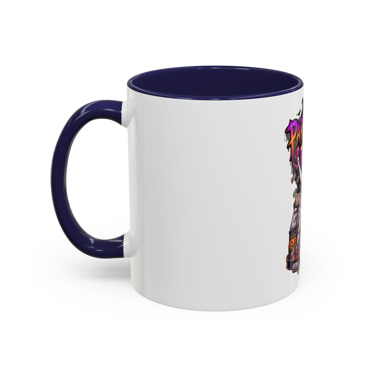 Coffee Mug — 'Paranormal Activity' Ghost Pole Dancing Halloween Accent Mug (11/15oz)