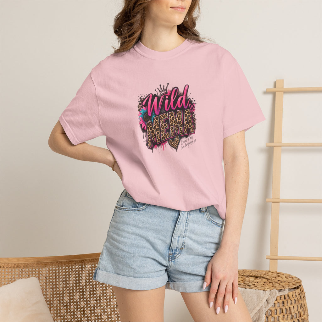 Wild MEMA Leopard Graphic T-Shirt