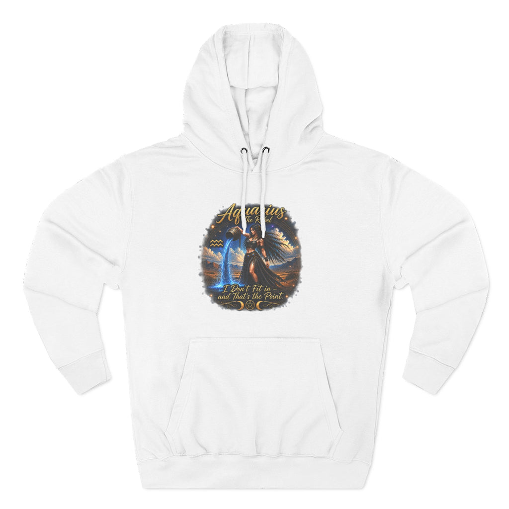 Aquarius Rebel Zodiac Hoodie