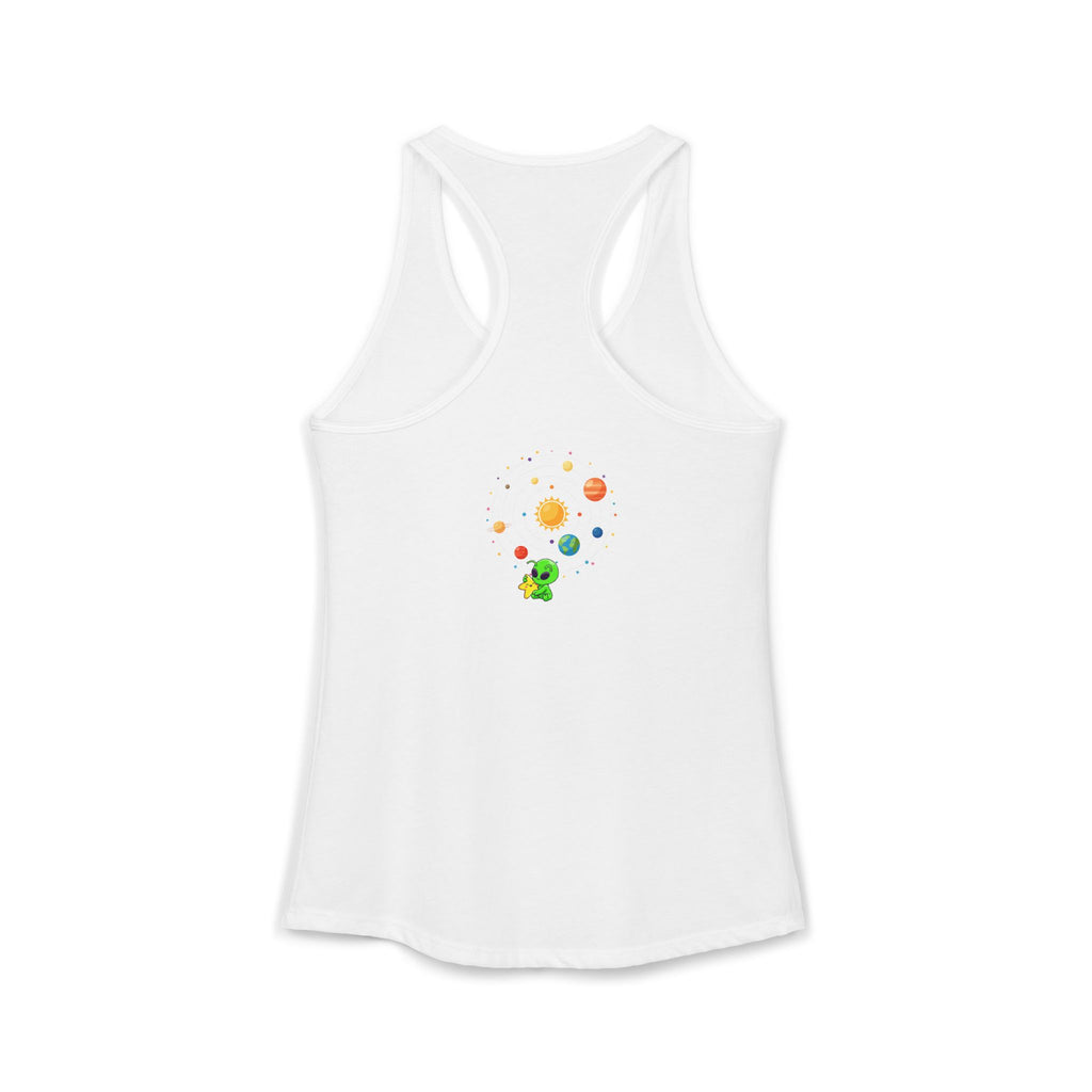Stay Weird Alien Graphic Tank