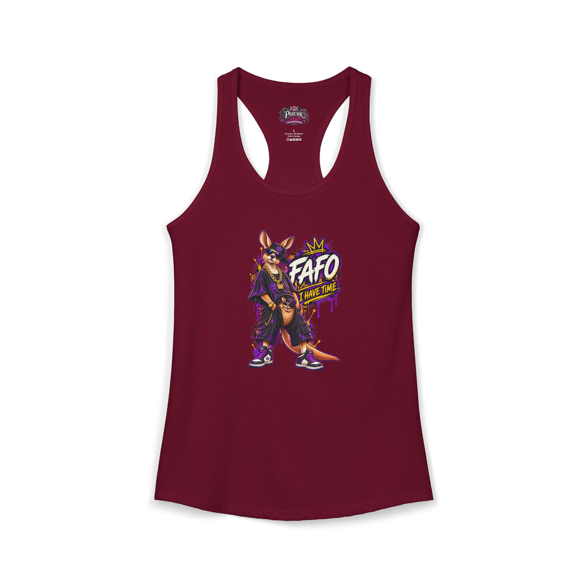 FAFO Kangaroo Graphic Tank - Sarcastic Tank