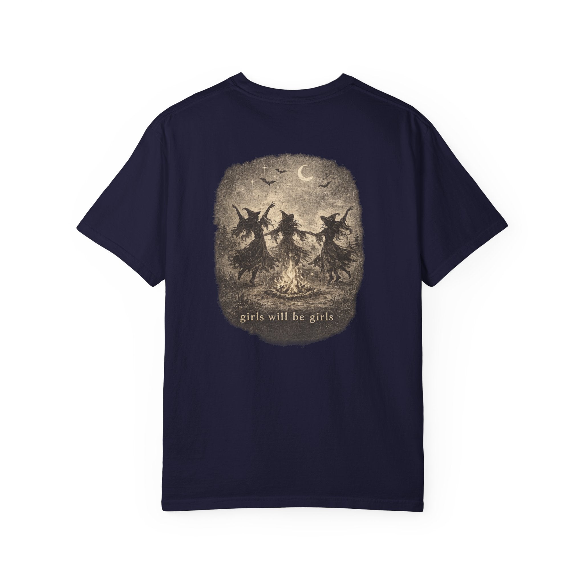 Witch Sisters T-Shirt — "Girls Will Be Girls" Graphic Tee