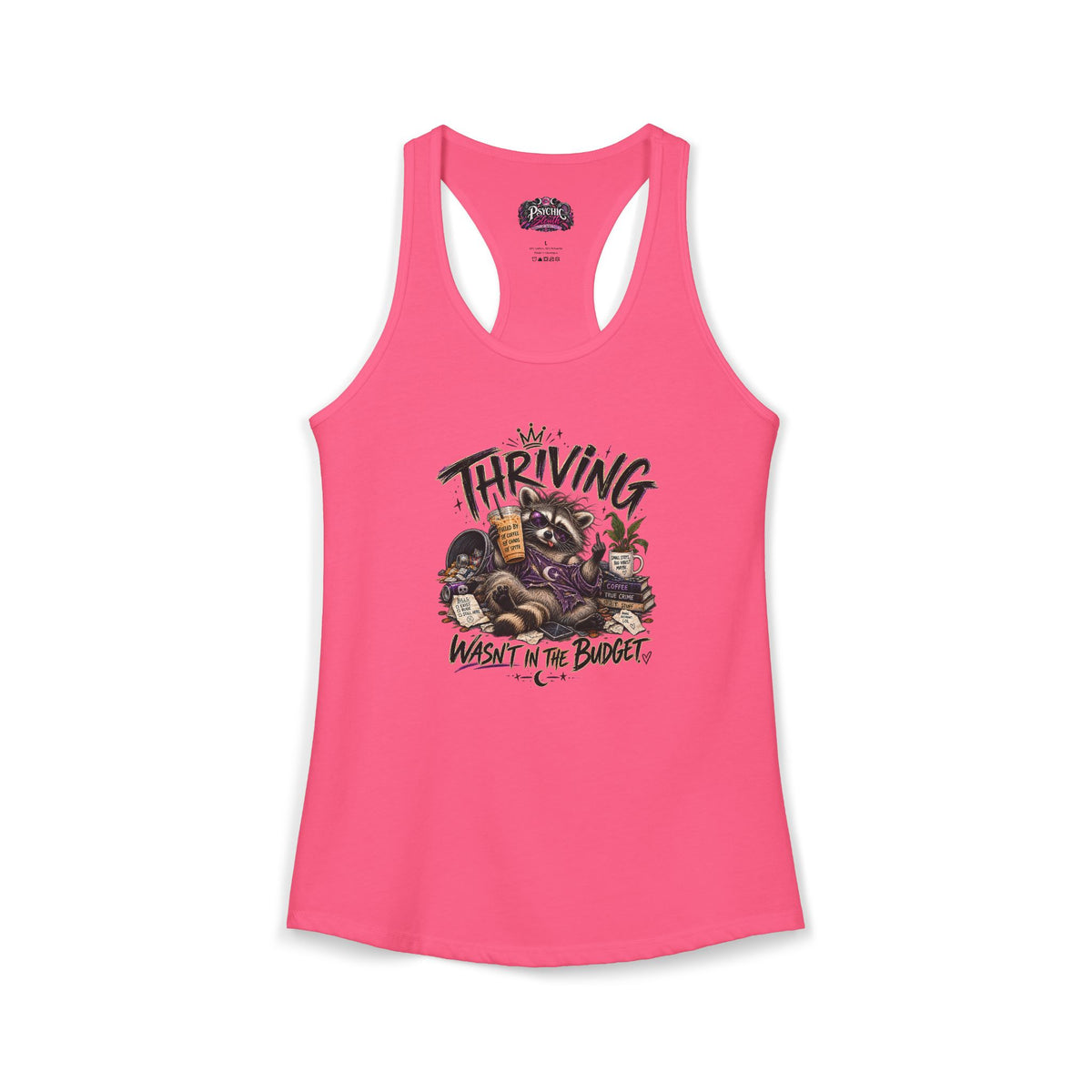 Thriving Humor Raccoon Tank