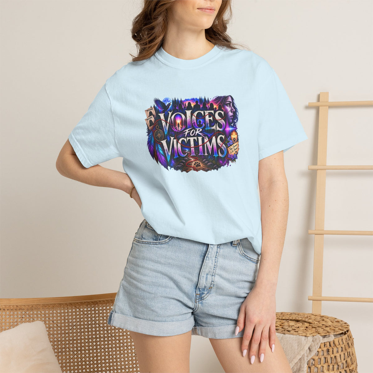 Voices for Victims Graphic T-Shirt — Support & Awareness Tee