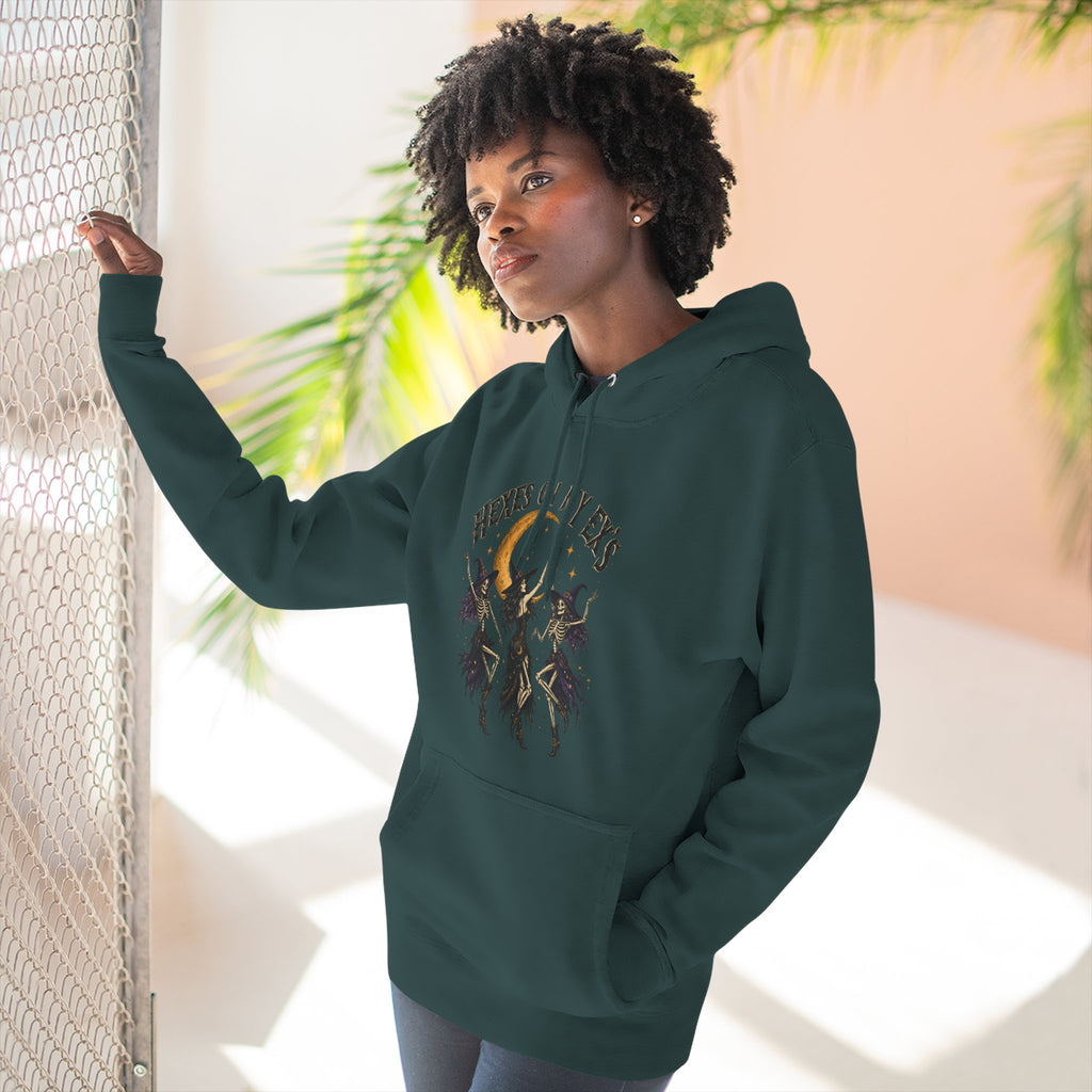 Hexes On My Exes Hoodie — Witchy Witchcraft Graphic Fleece Pullover