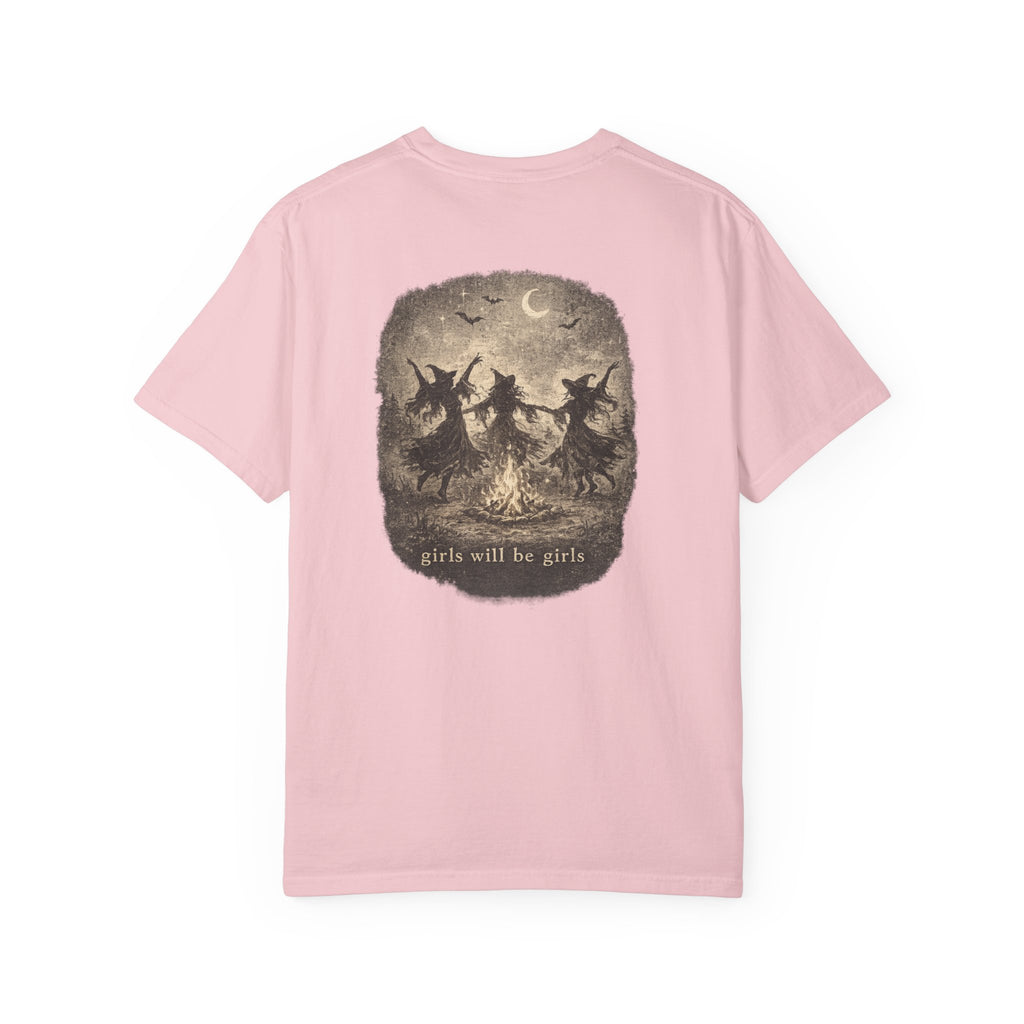 Witch Sisters T-Shirt — "Girls Will Be Girls" Graphic Tee