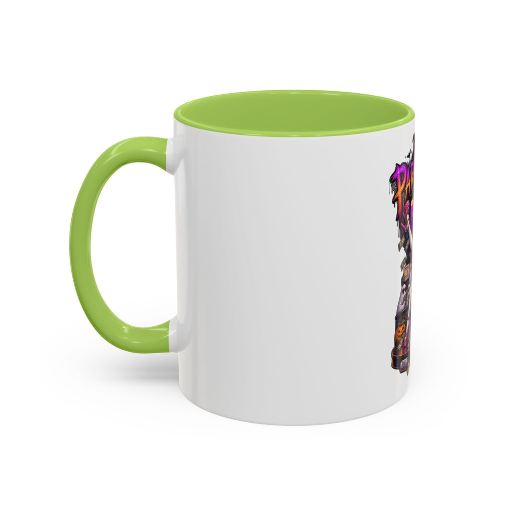Coffee Mug — 'Paranormal Activity' Ghost Pole Dancing Halloween Accent Mug (11/15oz)