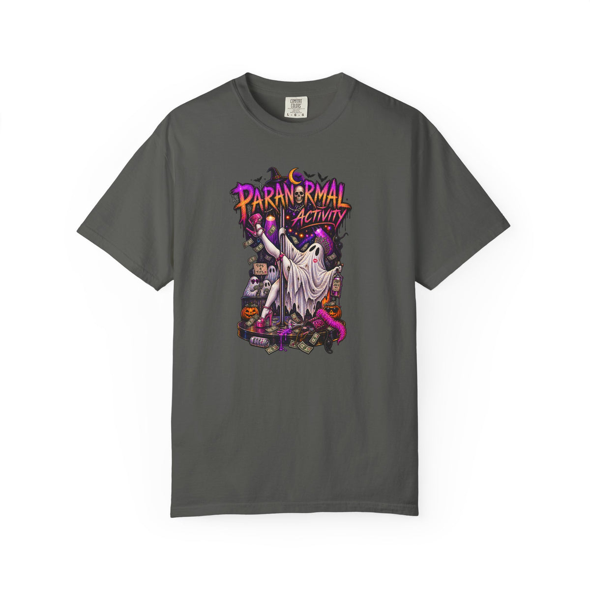 Paranormal Activity Ghost T-Shirt= Halloween ghost tee