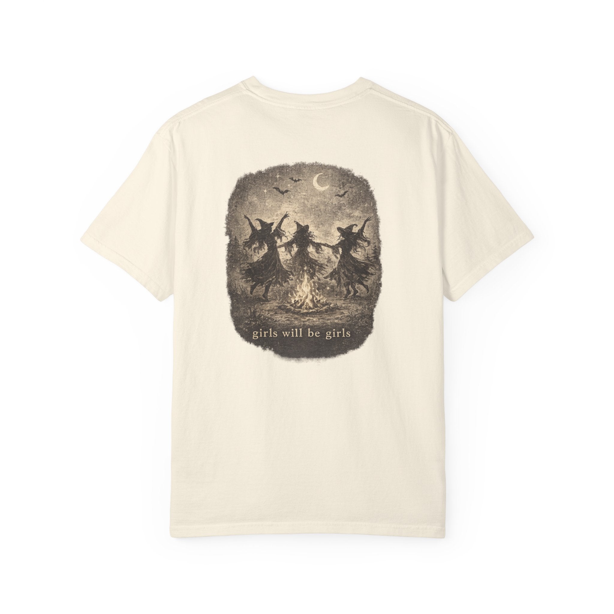 Witch Sisters T-Shirt — "Girls Will Be Girls" Graphic Tee