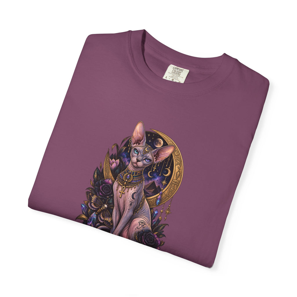 Egyptian Sphynx Moon cat Graphic T-Shirt