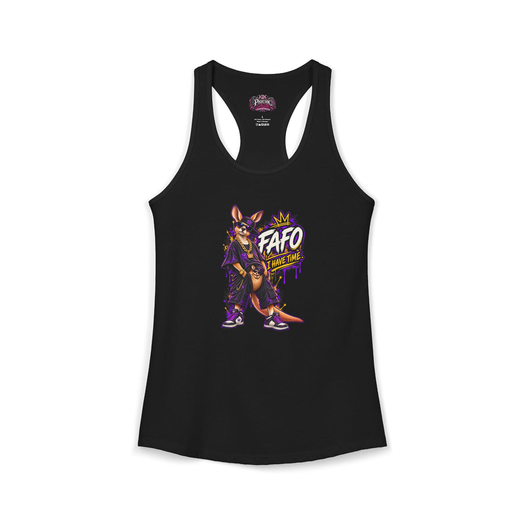 FAFO Kangaroo Graphic Tank - Sarcastic Tank