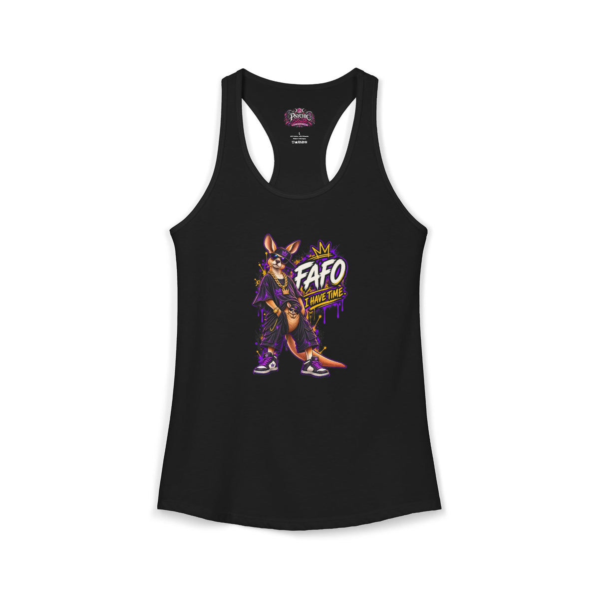 FAFO Kangaroo Graphic Tank - Sarcastic Tank