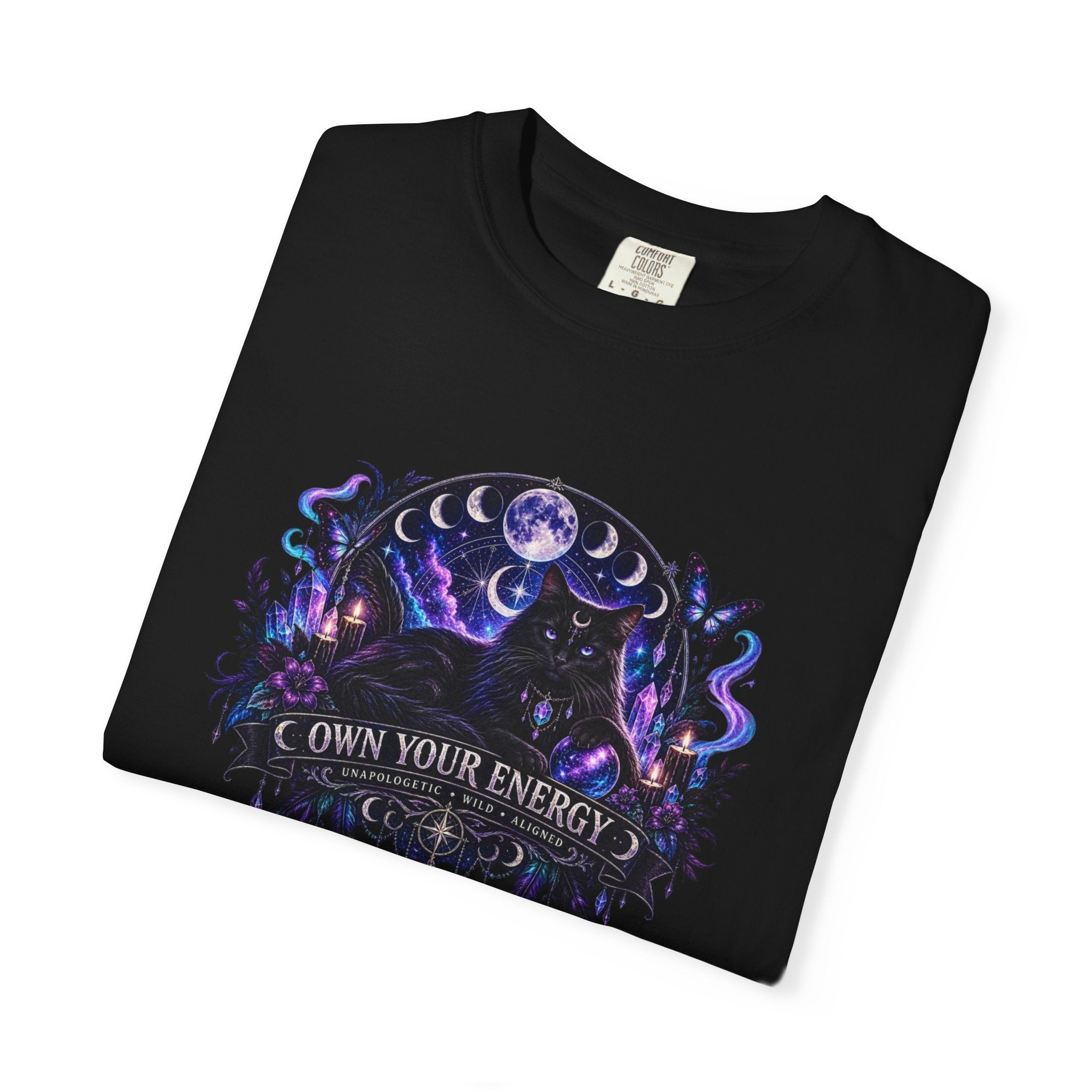 Own Your Energy T-Shirt — Mystic Moon Forest Graphic Tee