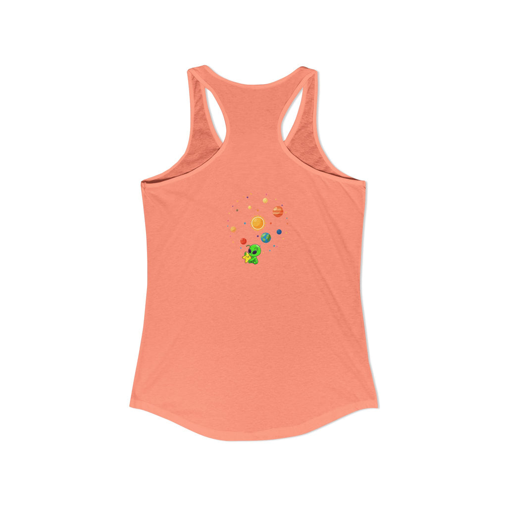 Stay Weird Alien Graphic Tank