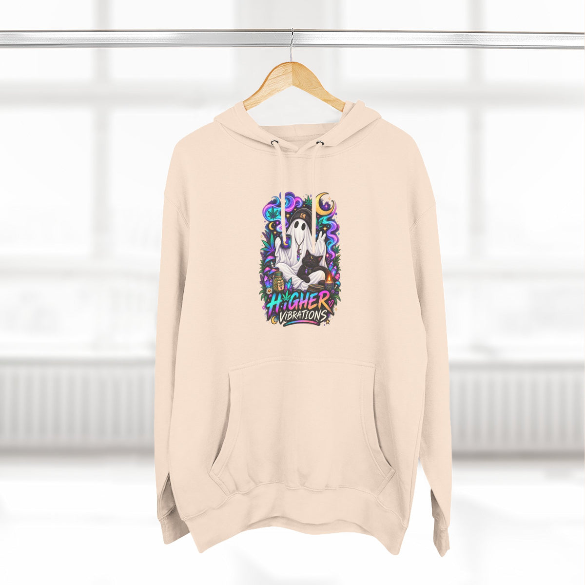 Higher Vibrations Ghost Hoodie