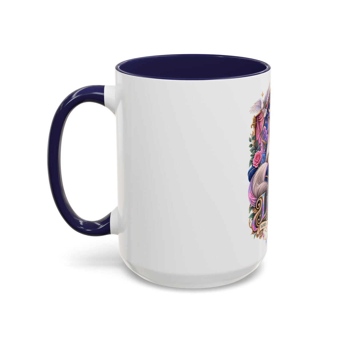 Libra Persian Cat Accent Coffee Mug — Zodiac Horoscope Gift (11/15oz)