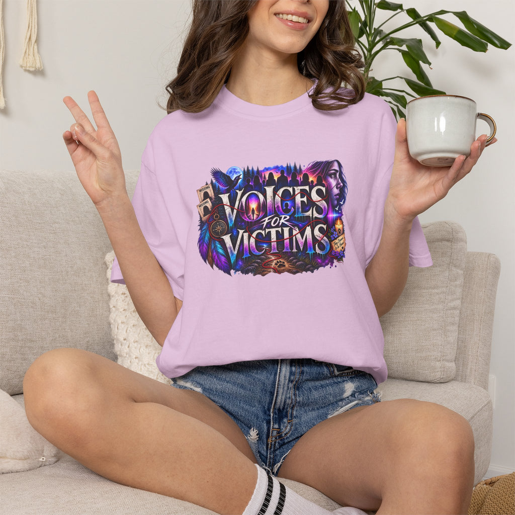 Voices for Victims Graphic T-Shirt — Support & Awareness Tee
