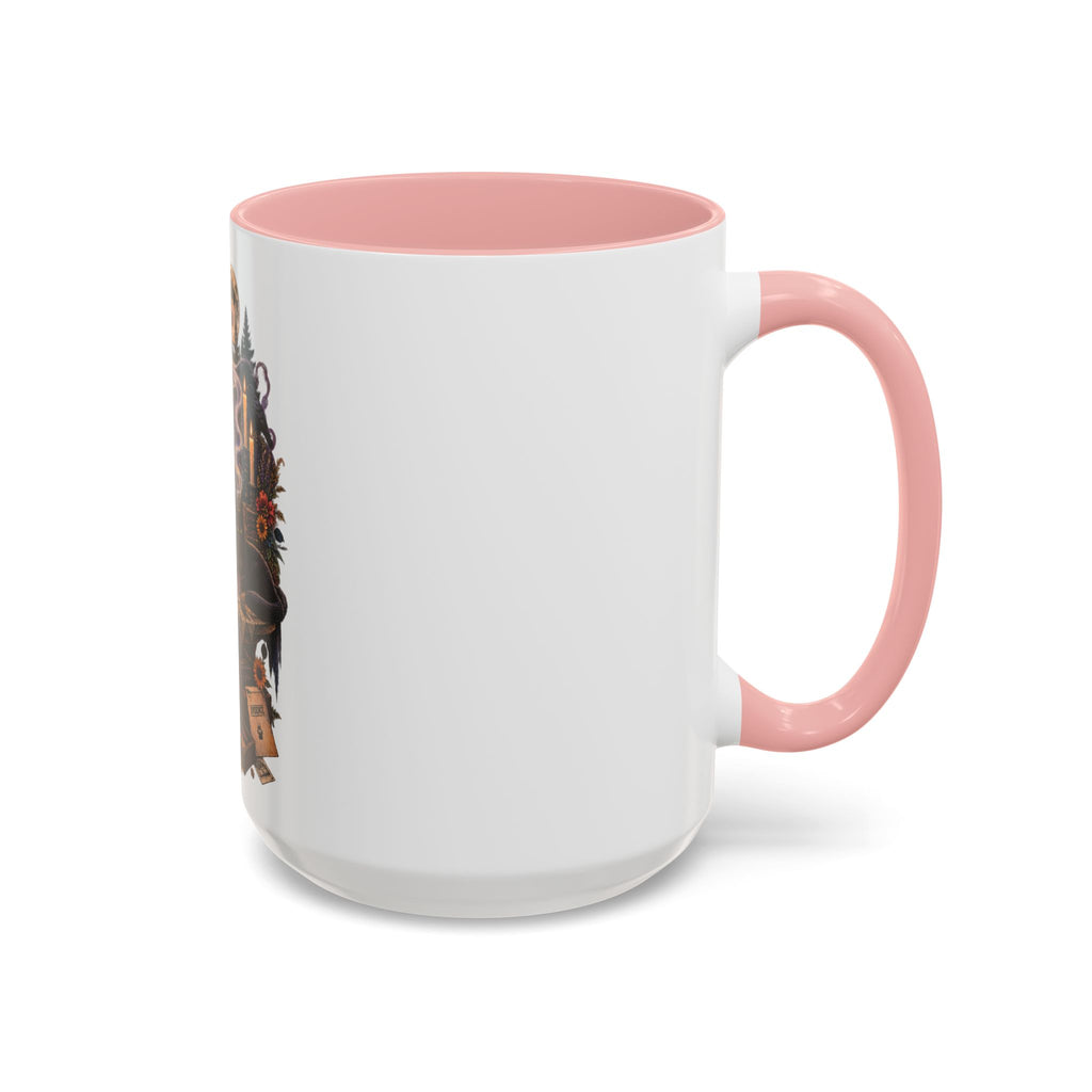 Witchy Halloween Coffee Mug – Spooky Seance Accent Mug (11/15oz)