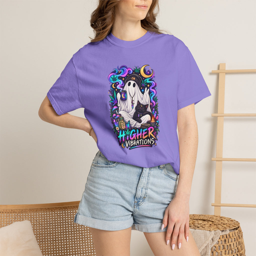 Higher Vibrations Ghost Graphic T-Shirt