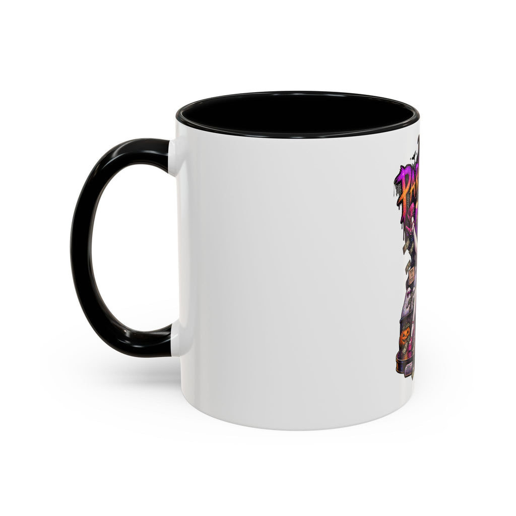 Coffee Mug — 'Paranormal Activity' Ghost Pole Dancing Halloween Accent Mug (11/15oz)