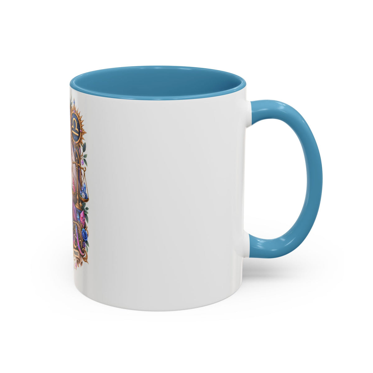 Libra Persian Cat Accent Coffee Mug — Zodiac Horoscope Gift (11/15oz)