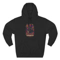 Scorpio Bombay Black Cat Floral Zodiac Hoodie — Intricate Scorpion Zodiac Sign