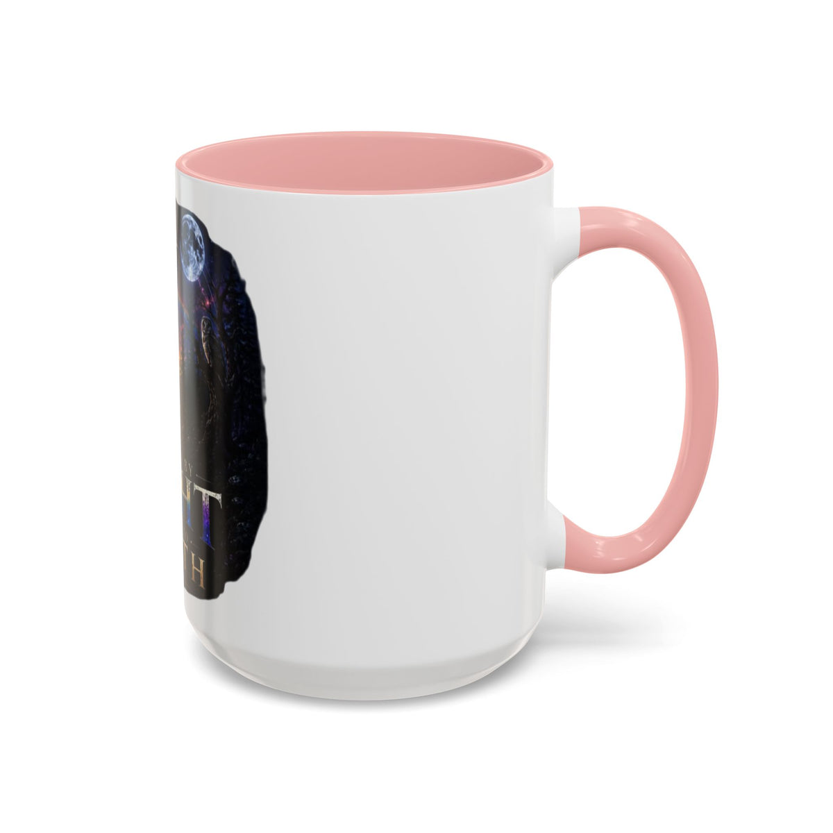 Guided by Light Coffee Mug — Inspirational Nature Moonrise Design (11/15oz) Advocacy mug