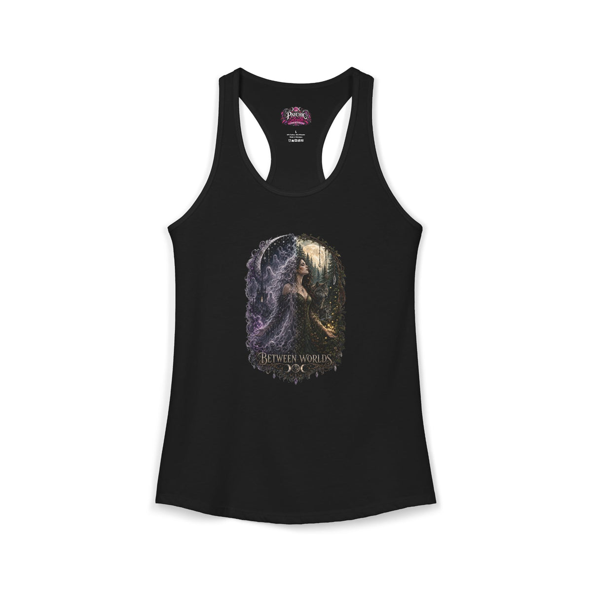 Between Worlds Witchy Paranormal Tank