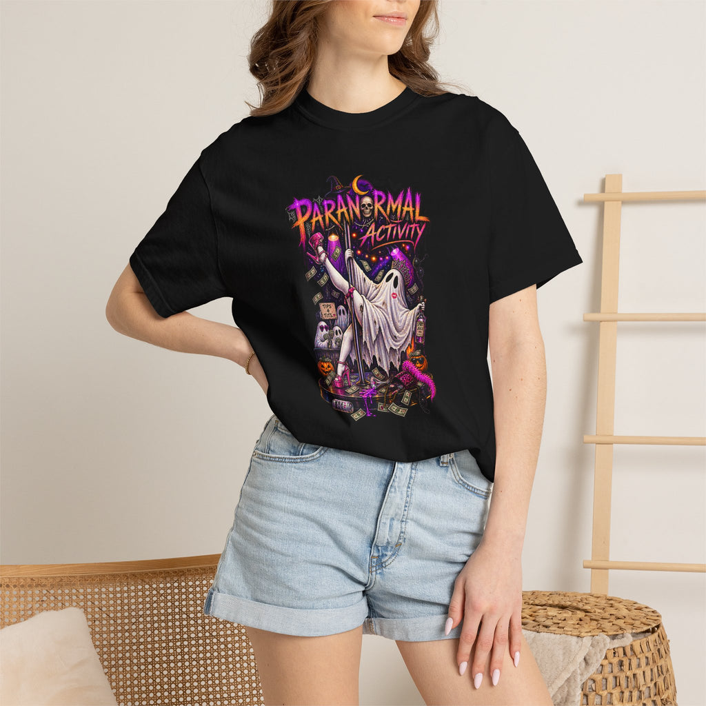 Paranormal Activity Ghost T-Shirt= Halloween ghost tee