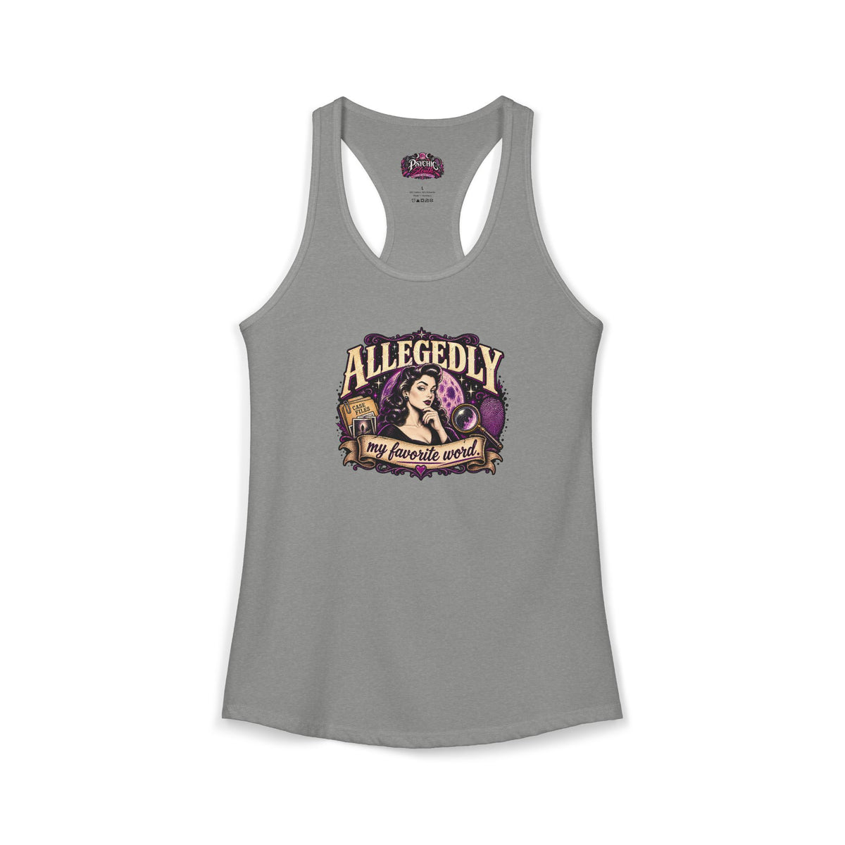 Allegedly My Favorite Word Graphic Tank