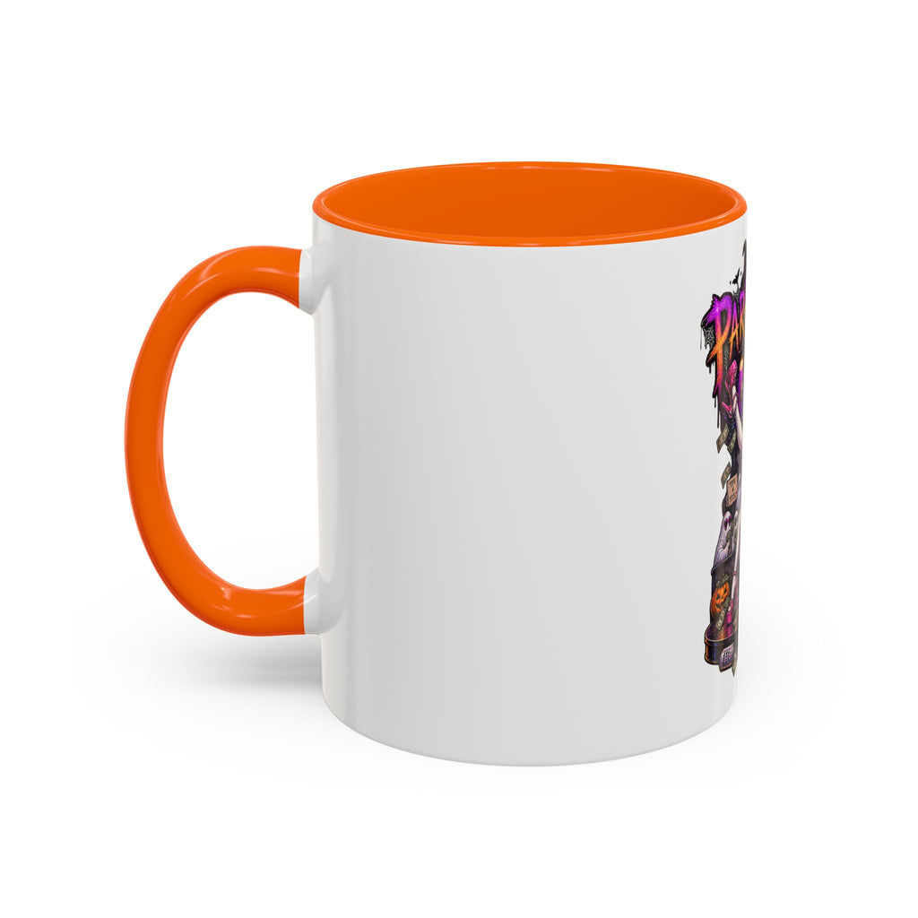 Coffee Mug — 'Paranormal Activity' Ghost Pole Dancing Halloween Accent Mug (11/15oz)