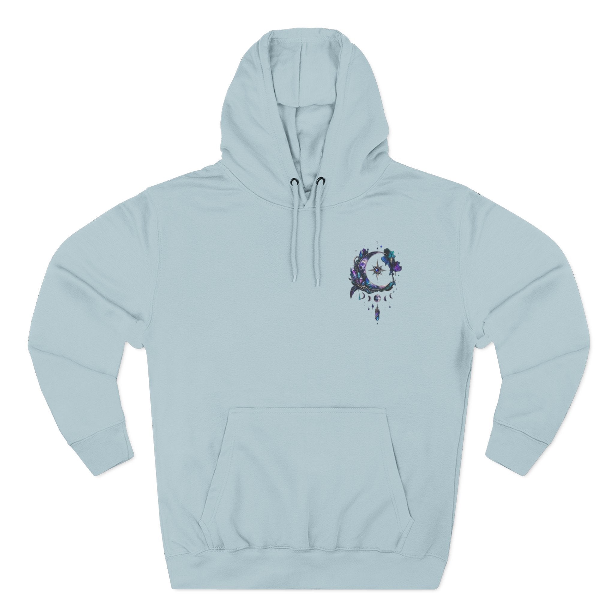 Mystic Moon Hoodie — "Trust the Signs" Celestial Fleece Pullover