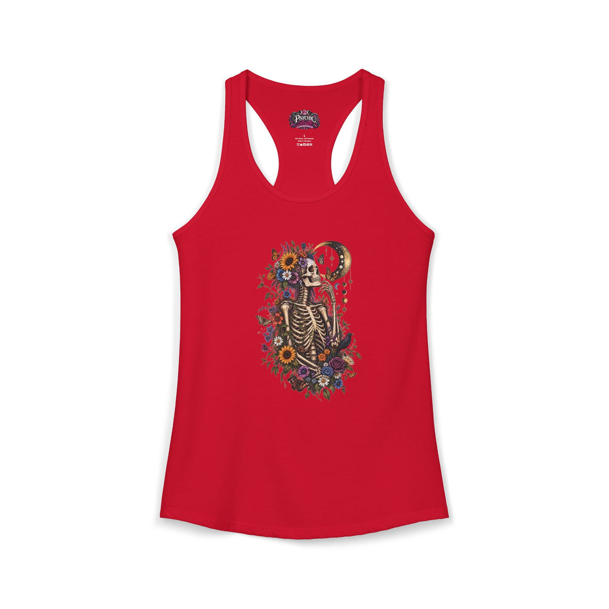 Floral Celestial Skeleton Tank