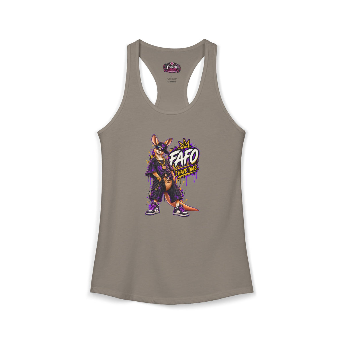 FAFO Kangaroo Graphic Tank - Sarcastic Tank