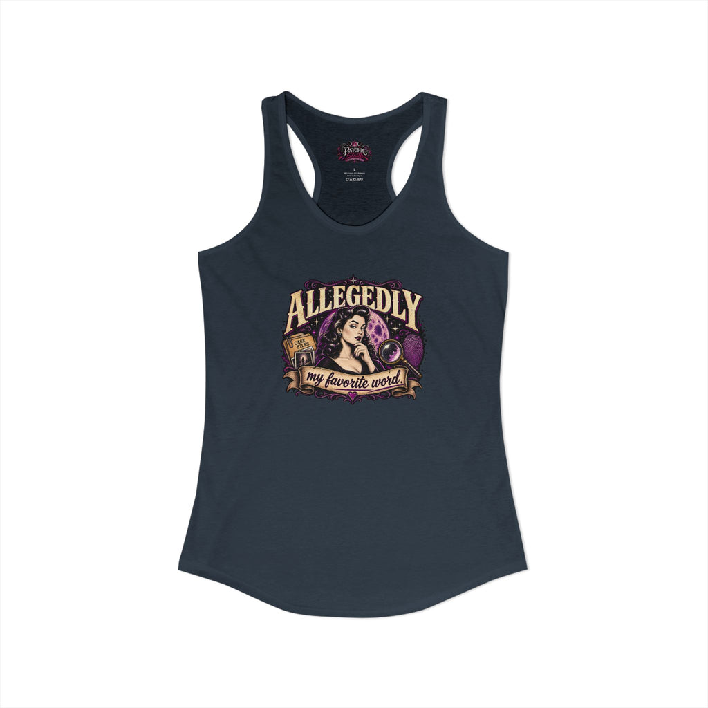 Allegedly My Favorite Word Graphic Tank