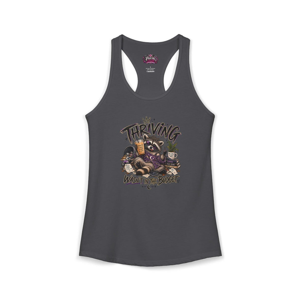 Thriving Humor Raccoon Tank