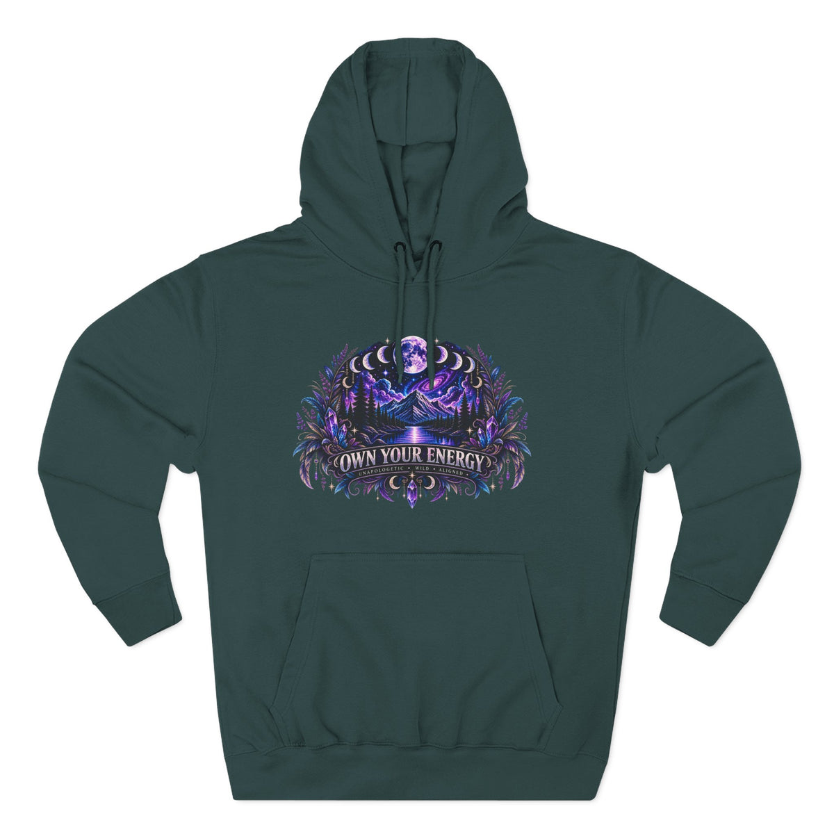 Own Your Energy Hoodie — Cosmic Motivational Pullover