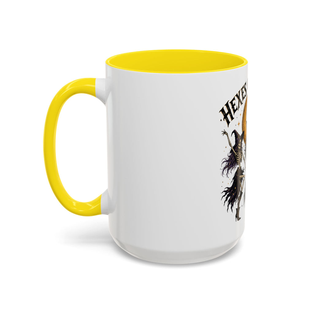 Hexes on My Ex's Witch Coffee Mug — Funny Halloween Accent Mug (11/15oz)
