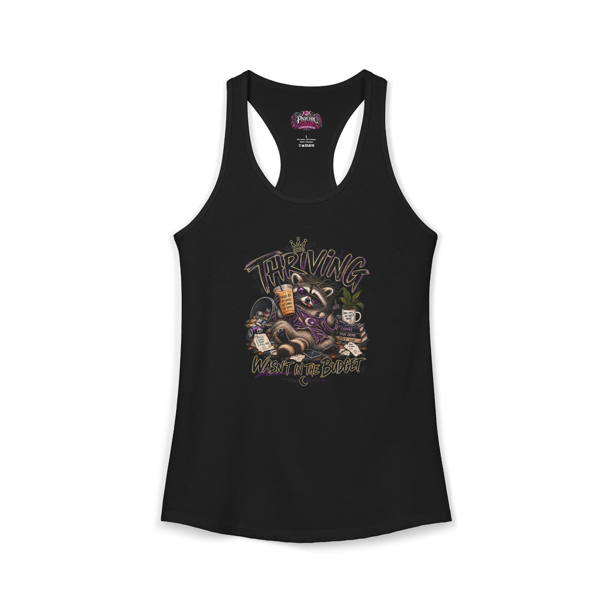 Thriving Humor Raccoon Tank