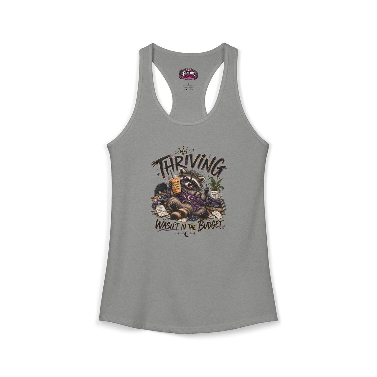 Thriving Humor Raccoon Tank