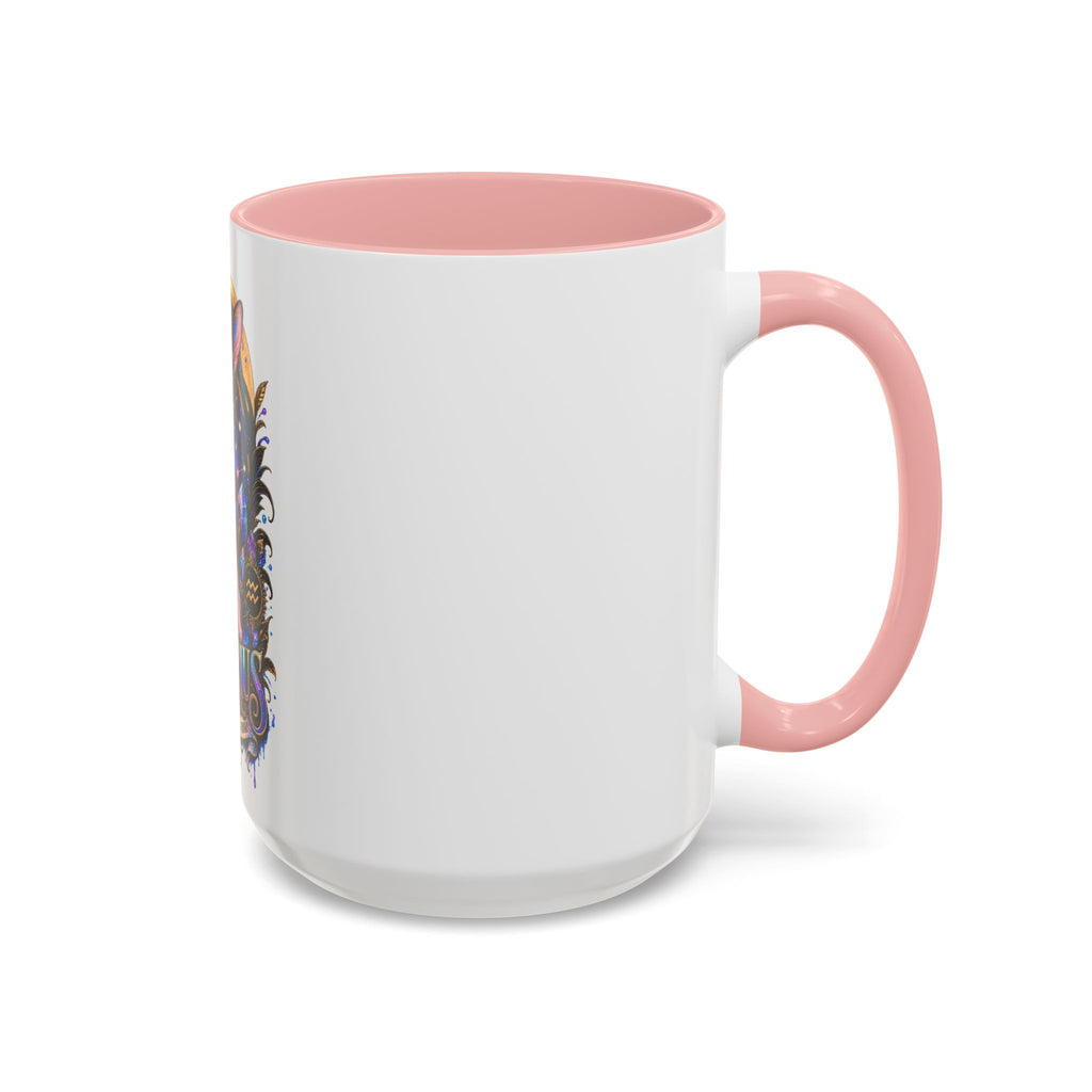 Aquarius Zodiac Cat Coffee Mug — Sphynx Astrology 11/15oz Accent Mug